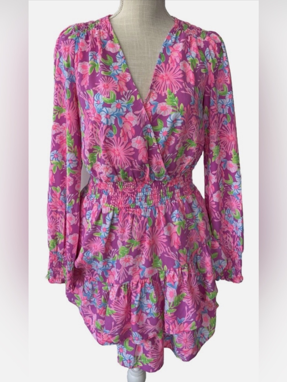 Lilly Pulitzer NWOT Cristiana Stretch Dress in Moms the Word